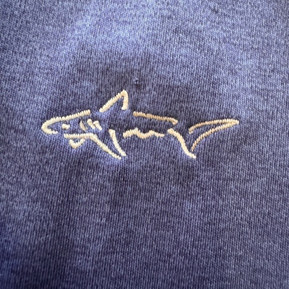 GREG NORMAN ML75 Play Dry Men’s Blue Button Down Polo shirt. Size XL - Picture 6 of 8